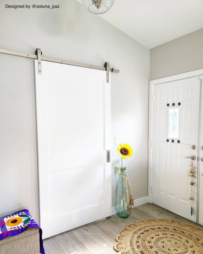 2 Panel Barn Door Interior & Sliding Barn Doors Rustica